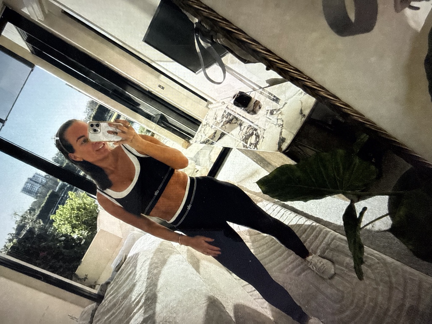 Rose after training with Dylan